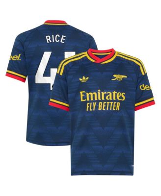 Big Boys and Girls Declan Rice Navy Arsenal 2026/27 Away Replica Jersey