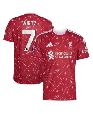 Men's Florian Wirtz 2026/27 Home Liverpool Retro Authentic Jersey