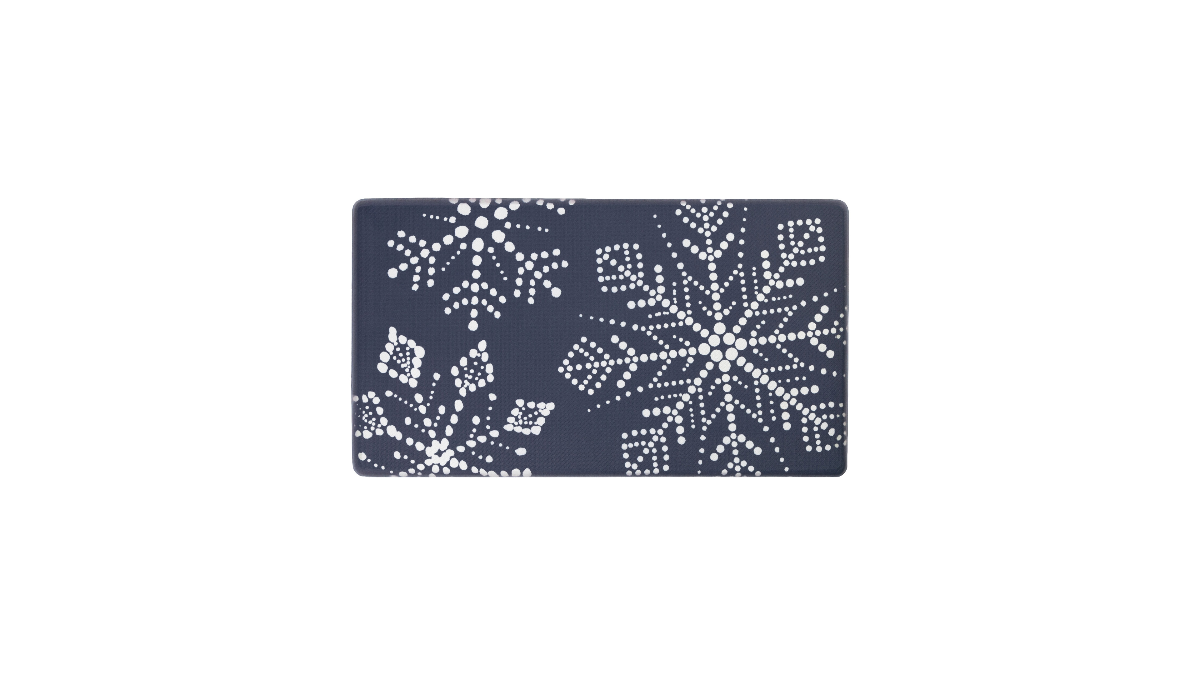 Eddie Bauer Snowflakes Non-Slip Kitchen Mat, 17.5" x 32"