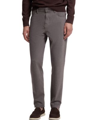 BOSS by Men's Stretch-Cotton Blend Regular-Fit Pants