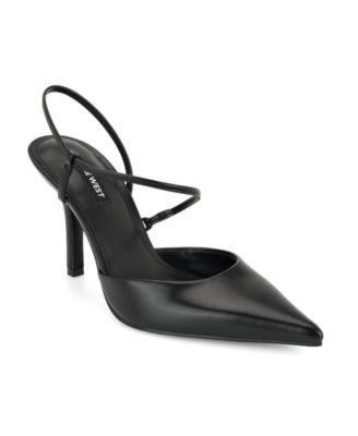 Women's Galora Asymetrical Strap Stiletto Pumps