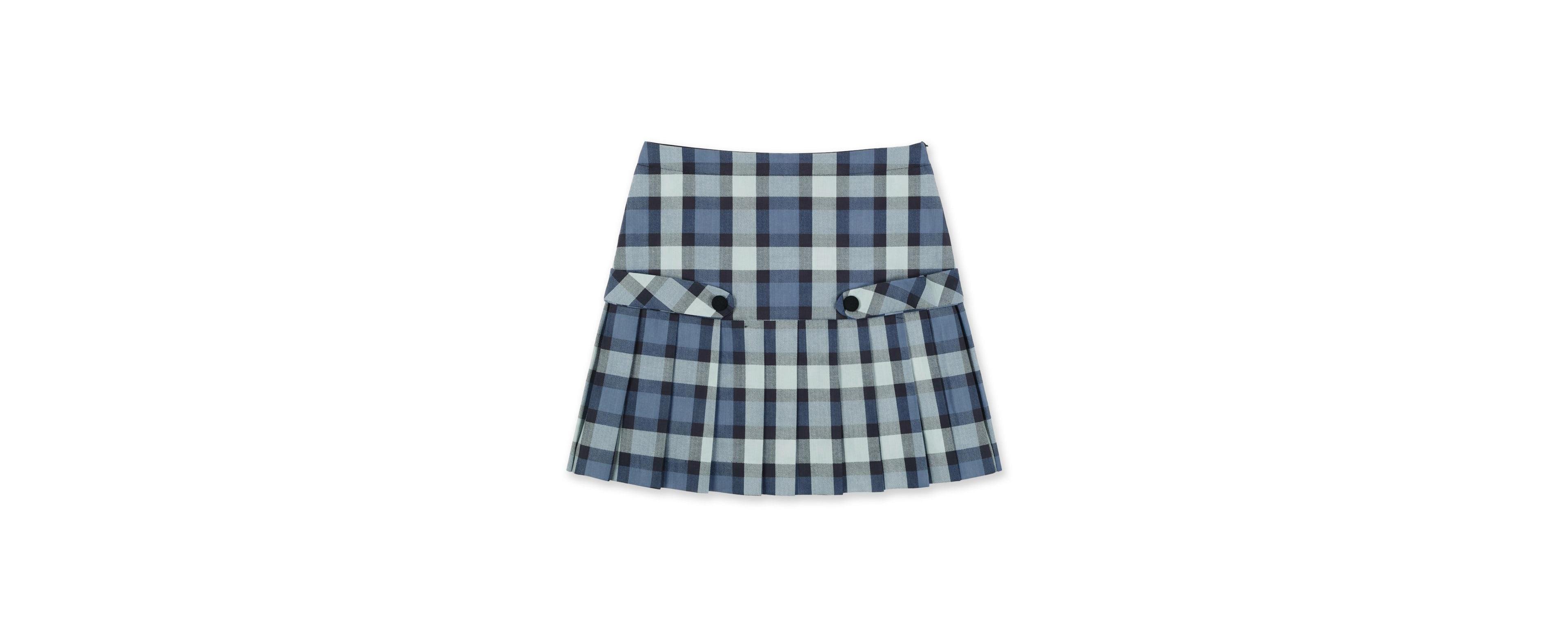 Florence Eiseman Girls 7-14 Plaid Pleated Skirt