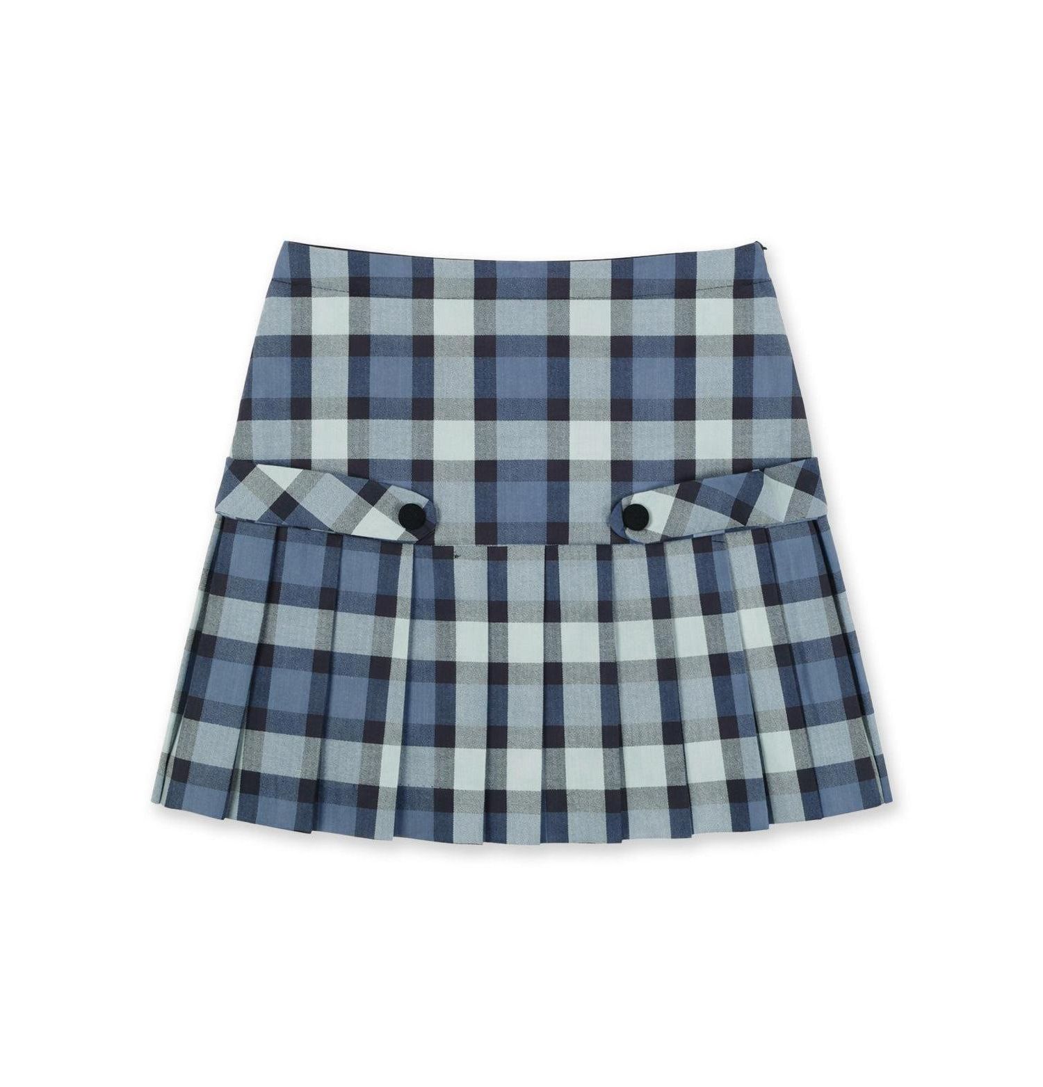 Girls 7-14 Plaid Pleated Skirt