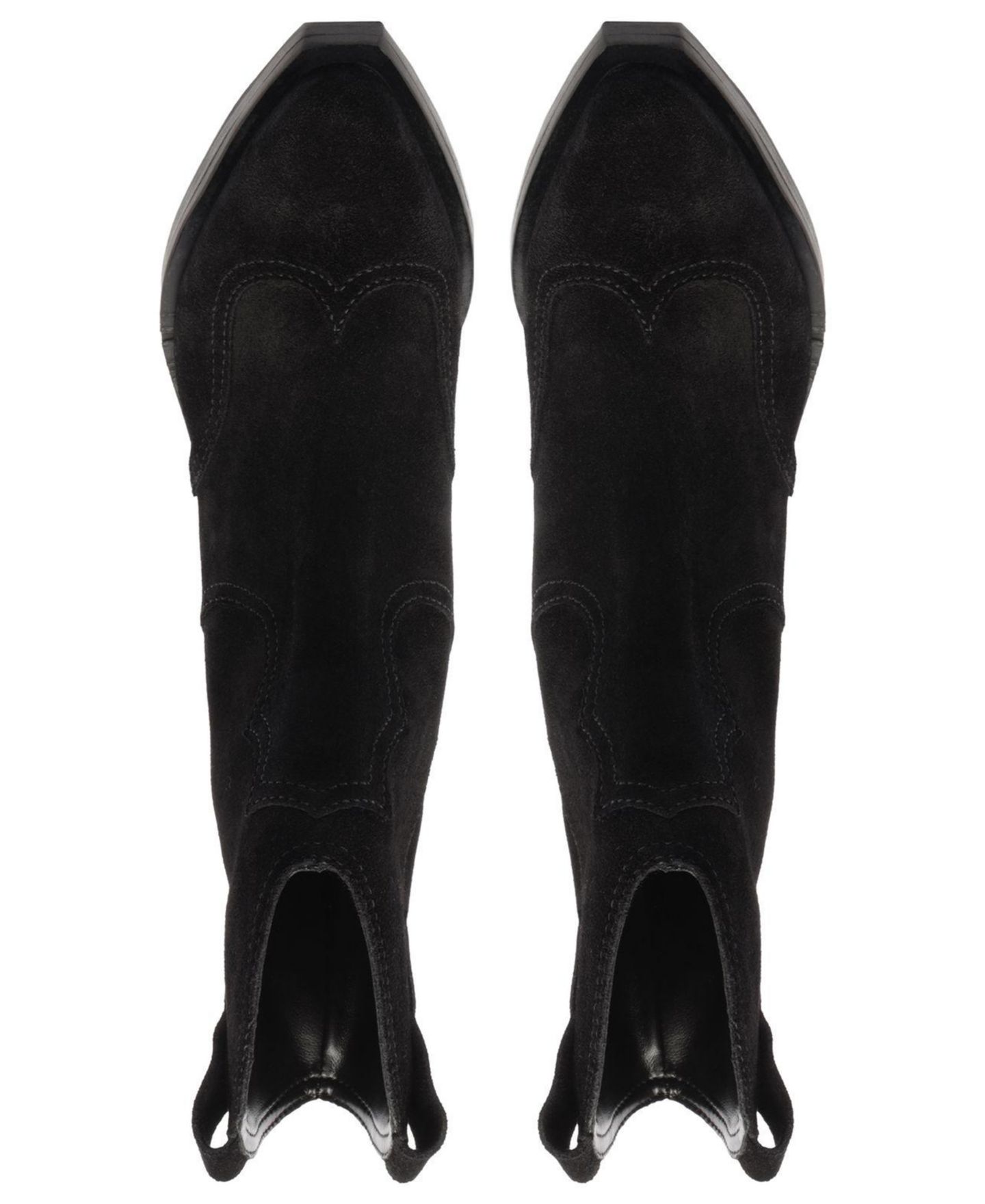 Женские ботинки Schutz Nash Block Heel Booties, цвет: Чёрный — фото 11