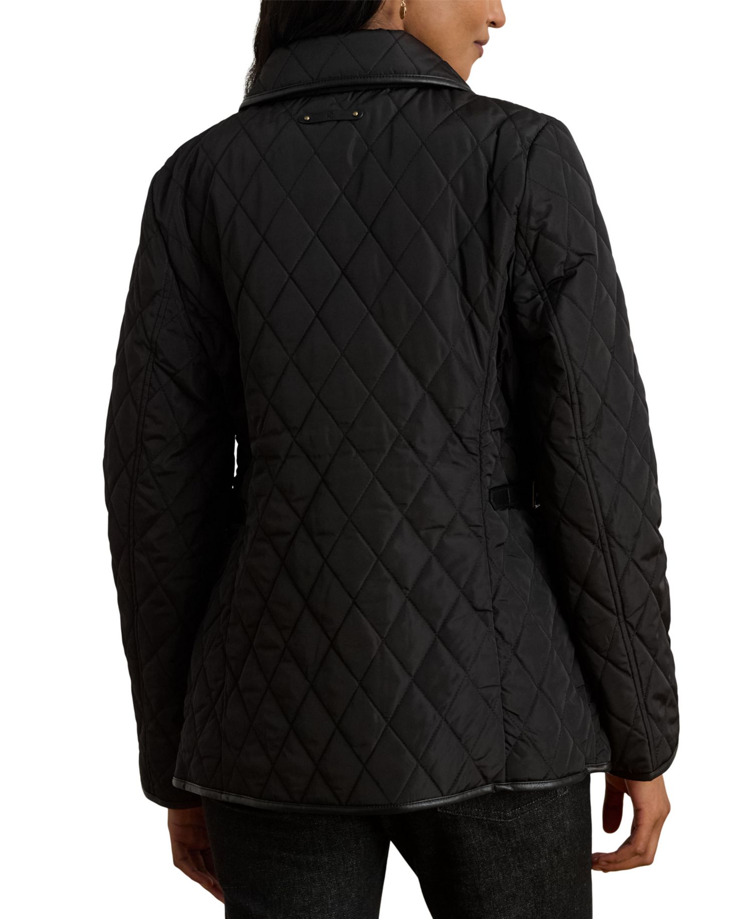 Women's Quilted Velboa-Lined Coat