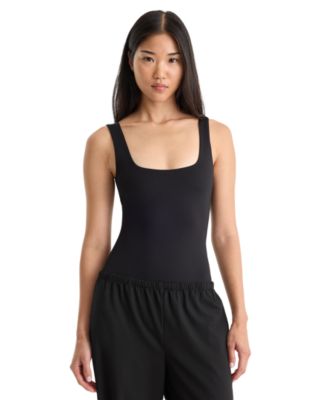 Women's Sculpting Modern Tank Bodysuit, Regular & Plus Size