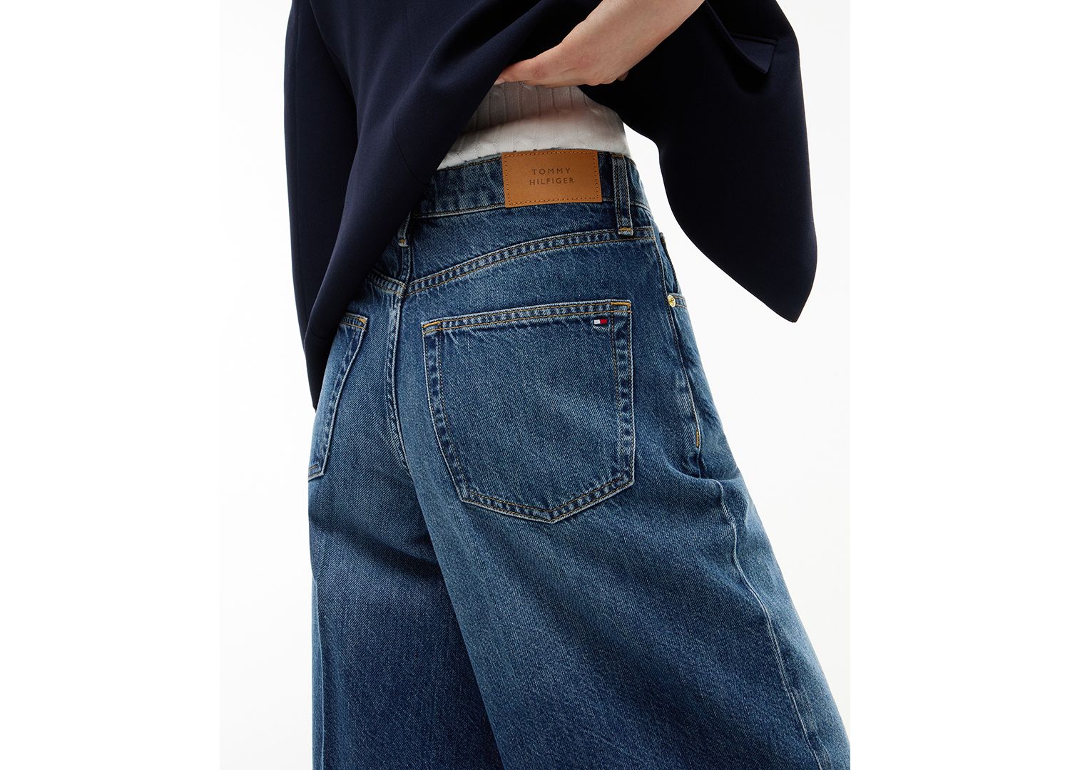 Women's Indie High-Rise Wide-Leg Jeans