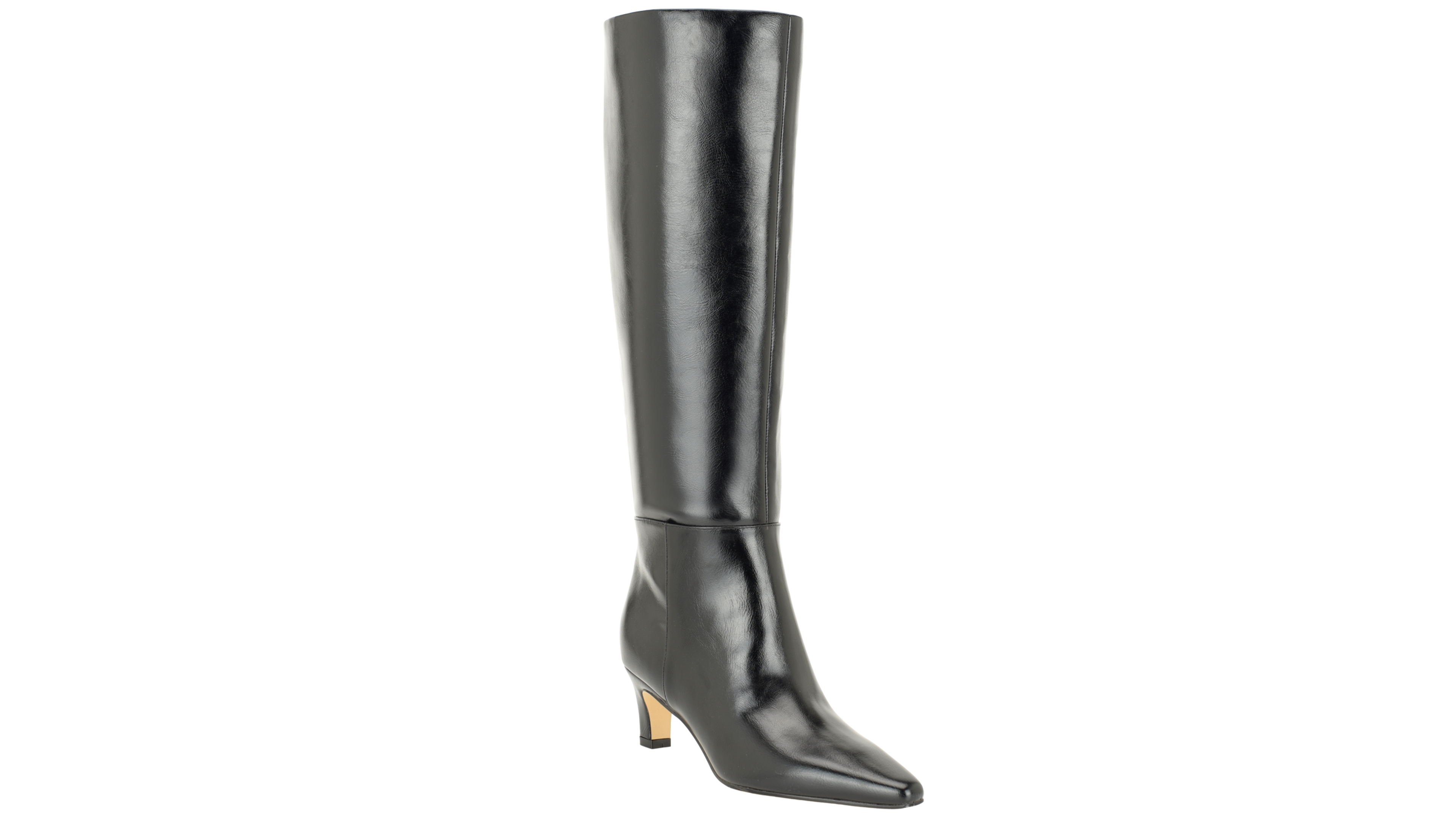 Calvin Klein Women's Preston Wide-Calf Kitten Heel Tall Boots