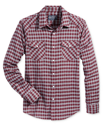 American Rag Men's Checked Shirt, Only at Macy's