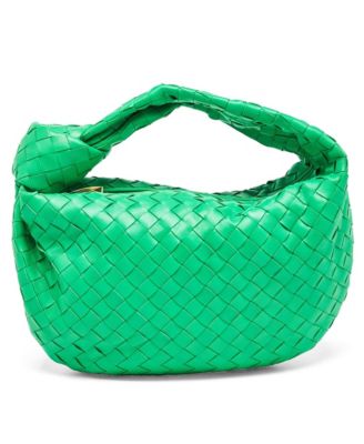 Teen Jodie Intrecciato Leather Hobo Bag