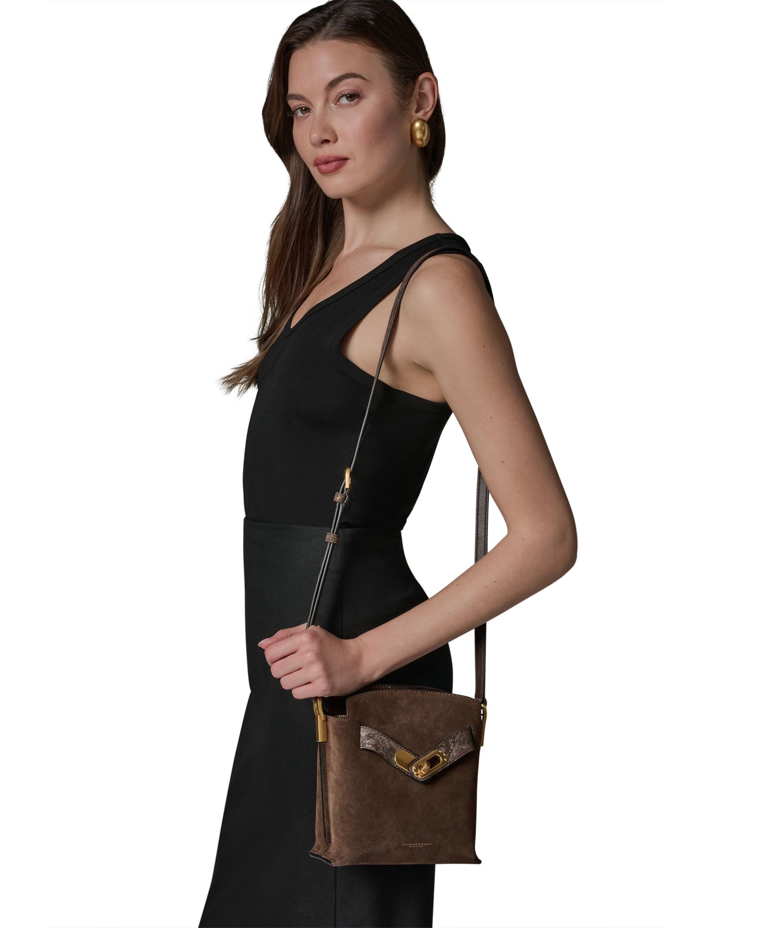 Bridgehampton Suede Crossbody Bag
