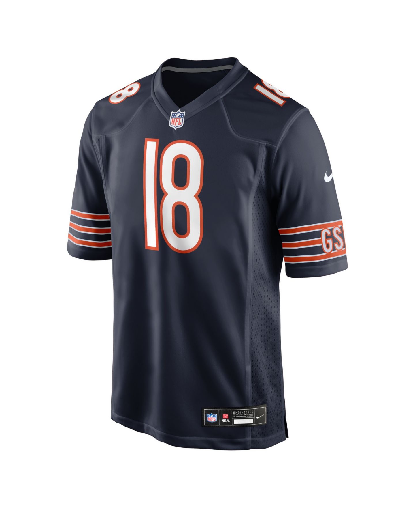 Мужской топ Nike Caleb Williams Chicago Bears 2024 NFL Draft First Round Pick Player Game Jersey, цвет: Тёмно-синий — фото 2