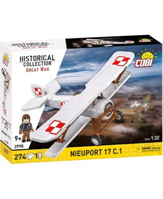 Historical Collection Great War NIEUPORT 17 C.1 110 H.P. (Polish) Aircraft, 274 pieces