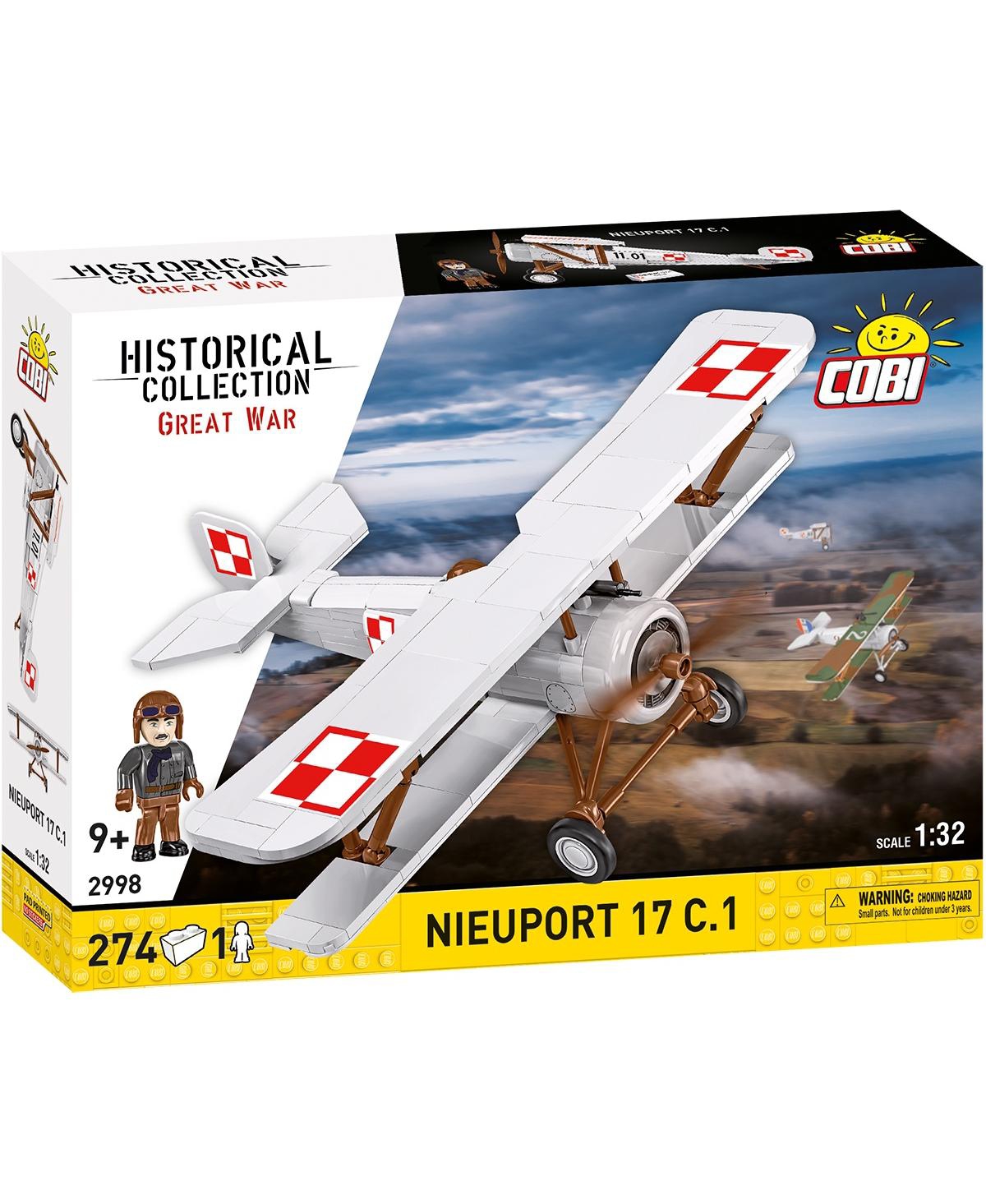 Cobi Historical Collection Great War Nieuport 17 C.1 274-Piece Building Set, Ages 9+