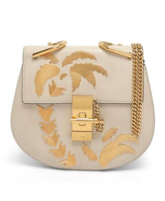 Women's Drew Small Palm Embellished Leather Shoulder Bag