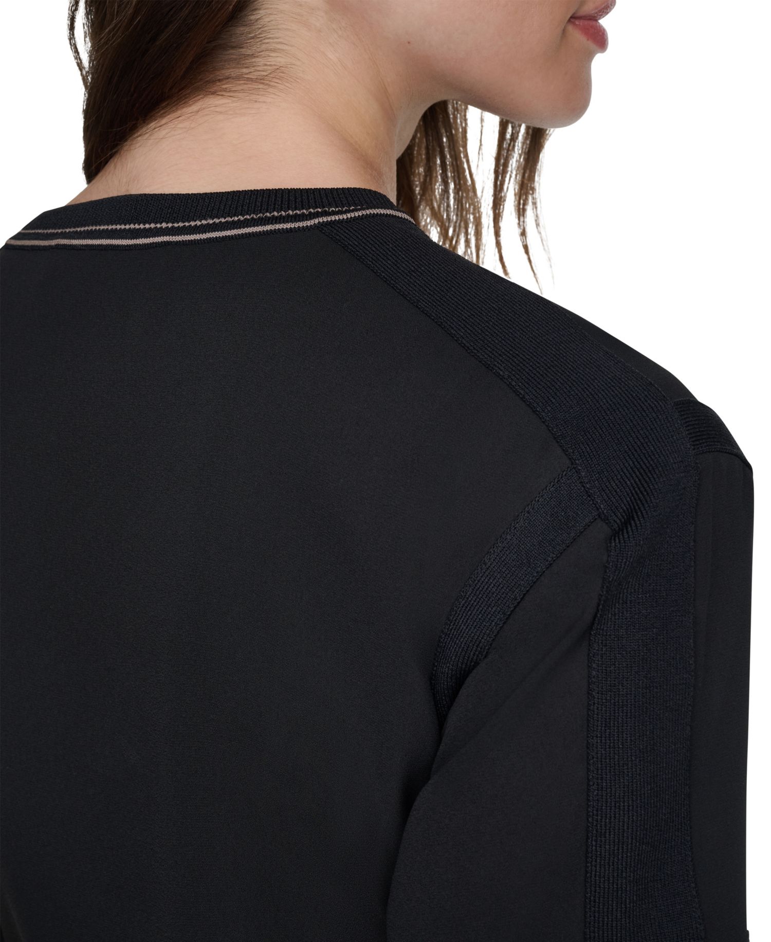 Women's Dolman Sleeve Contrast Stitching Top