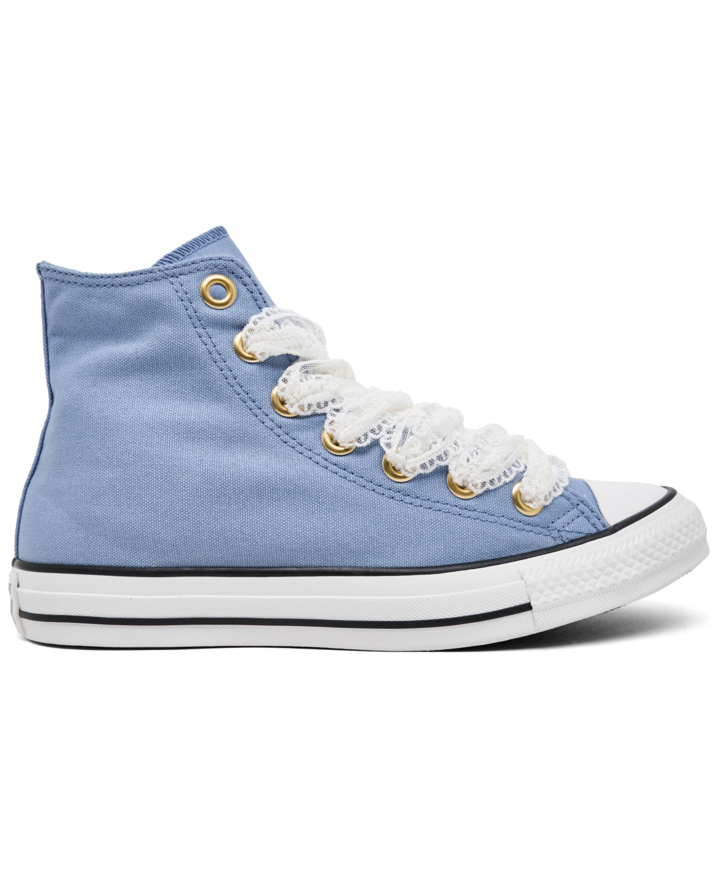 Женские кроссовки Converse Chuck Taylor All Star Lace High Top, цвет: Белый — фото 2