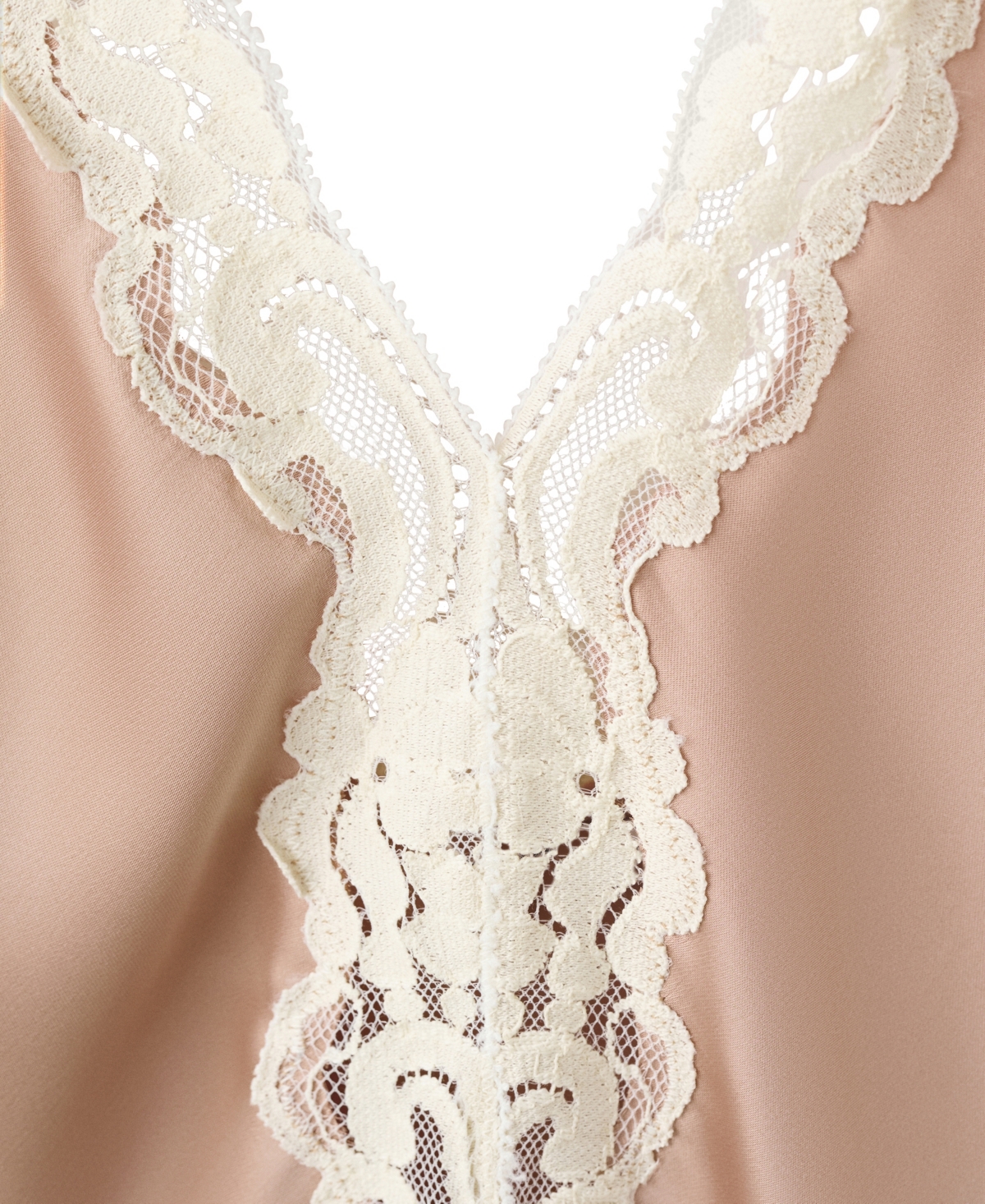 Mango Women's Lace V-Neck Sleeveless Camisole