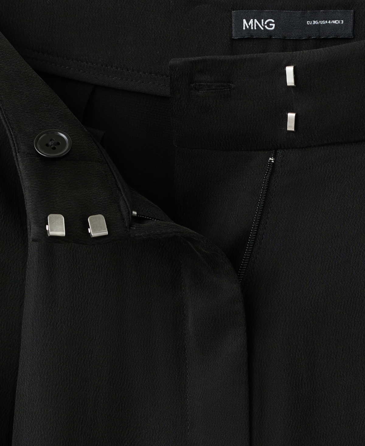Mango Women's Mid-Rise Baggy Side-Pocket Pants