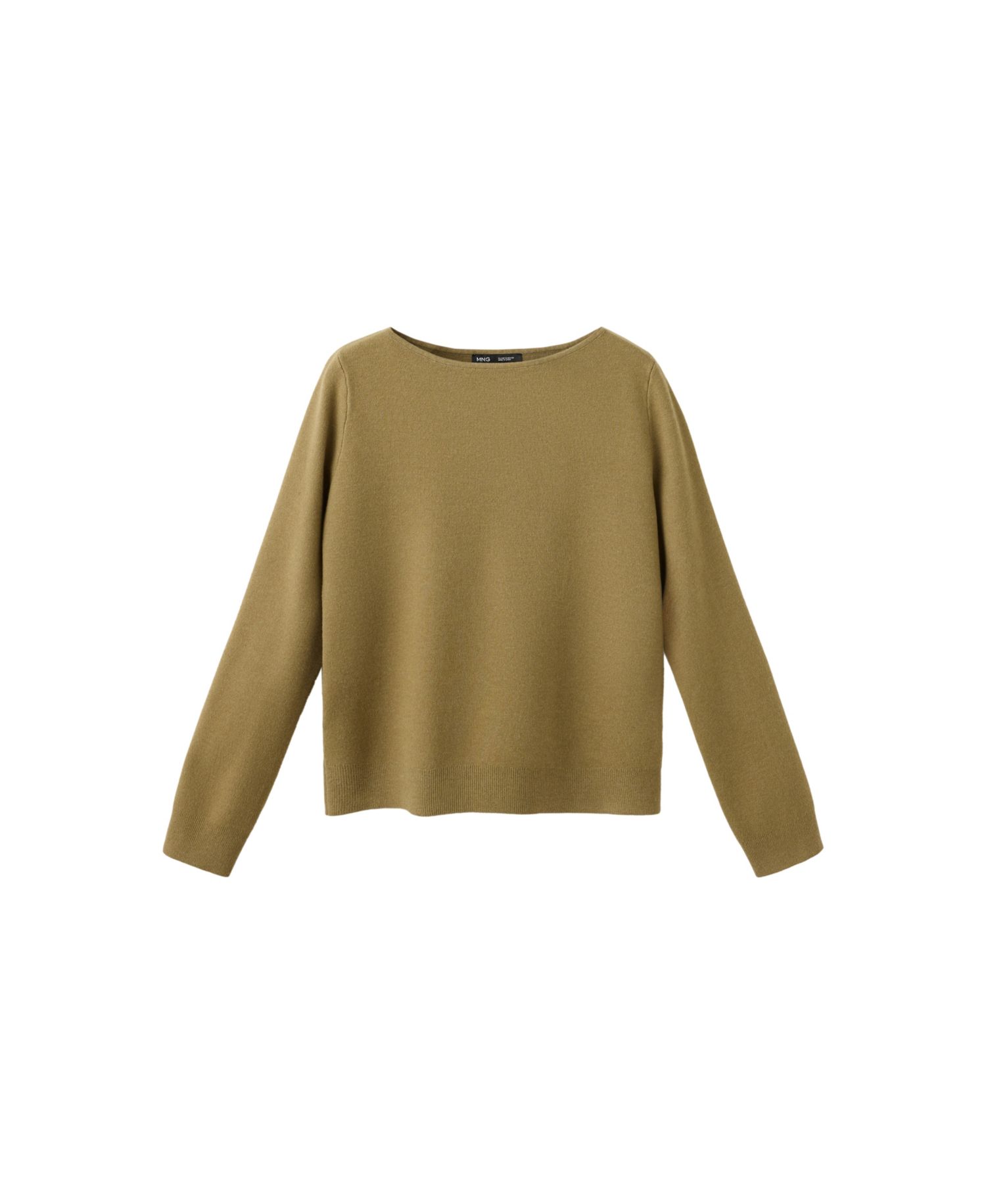 Women's Fine-Knit Boat-Neck Sweater
