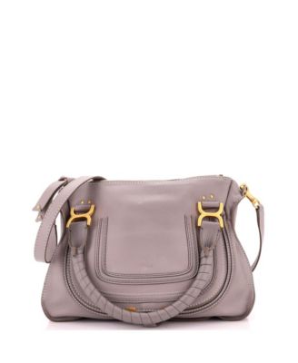 Medium Marcie Satchel Leather