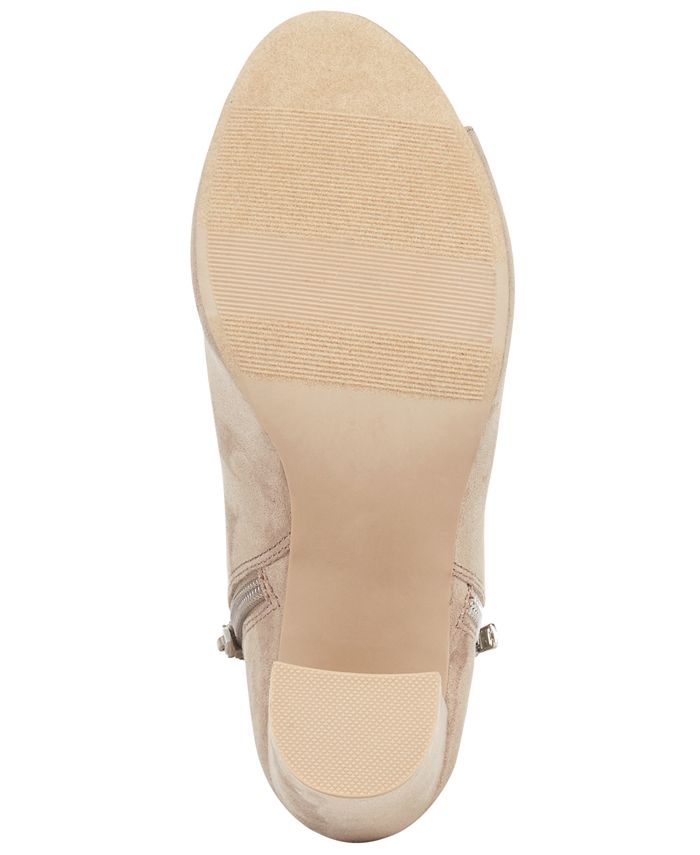 Open toe booties macys new arrivals
