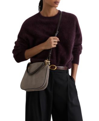 Colette Suede Crossbody Bag
