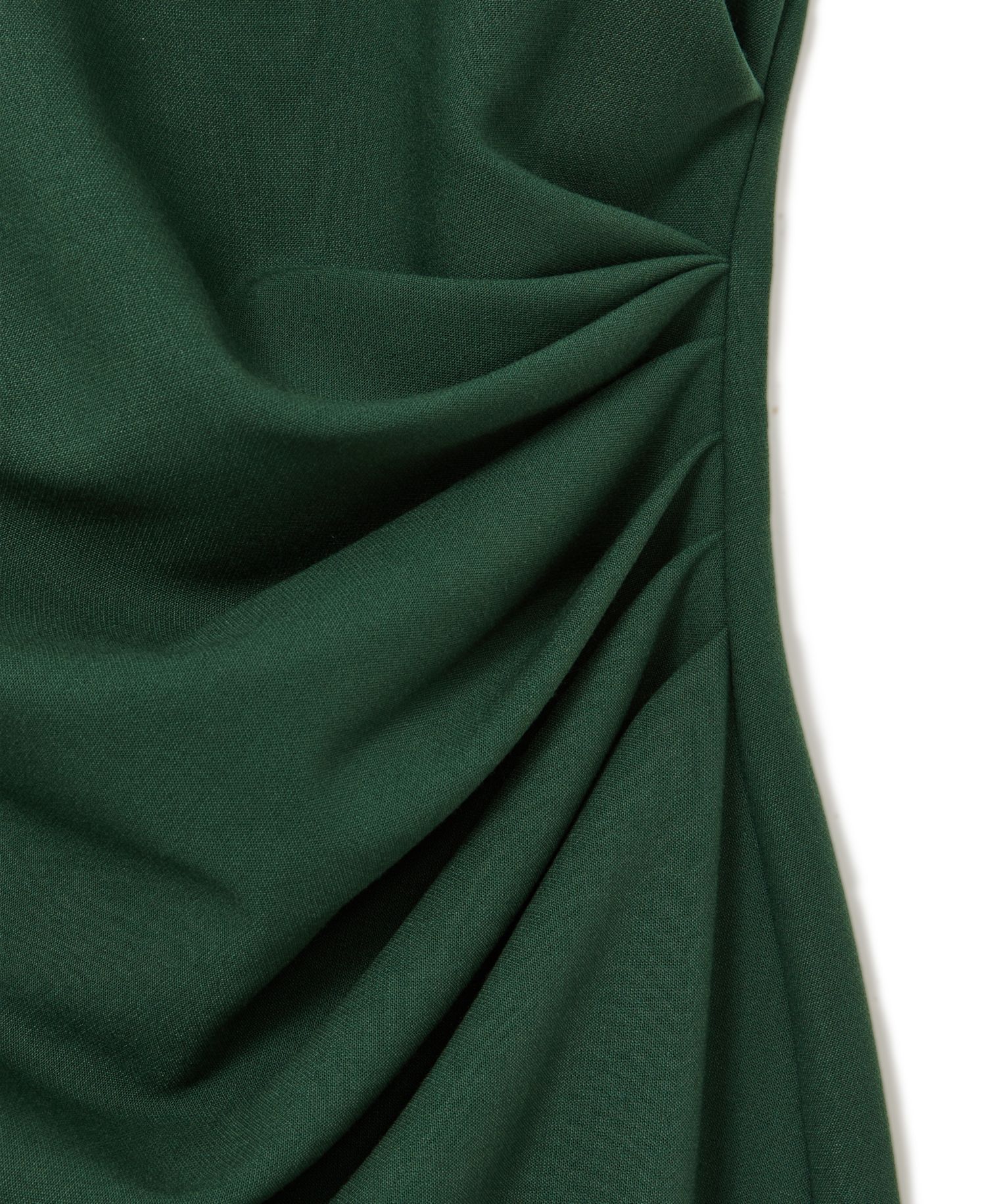 Women's Hilary Short-Sleeve Ruched Boat-Neck Midi Dress