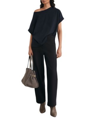 Women's Sia Off-the-Shoulder Short-Sleeve T-Shirt