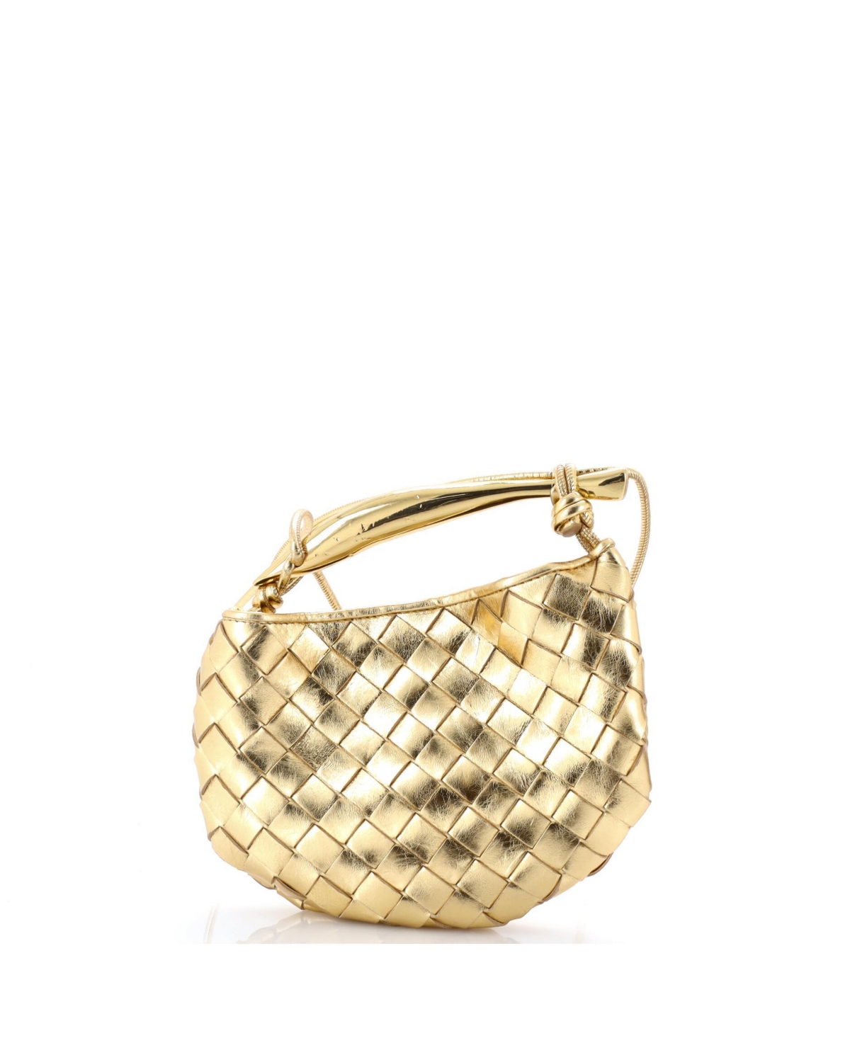 Pre-Owned Bottega Veneta Mini Sardine Top Handle Bag Intrecciato Nappa