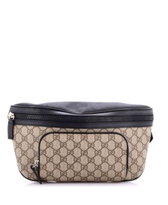 Large Eden Waist Bag GG Coated Canvas