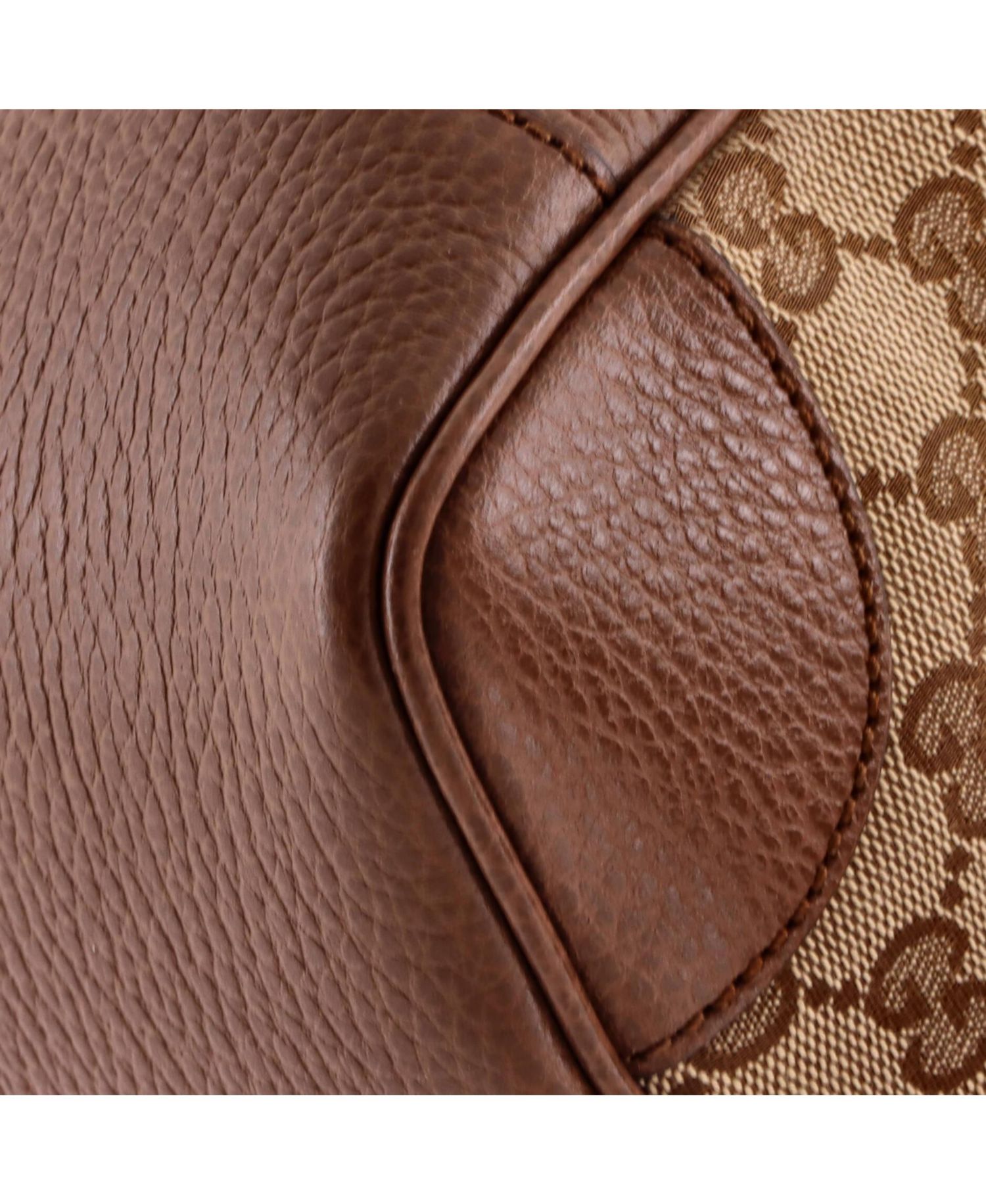 Small Bree Convertible Tote GG Canvas with Leather