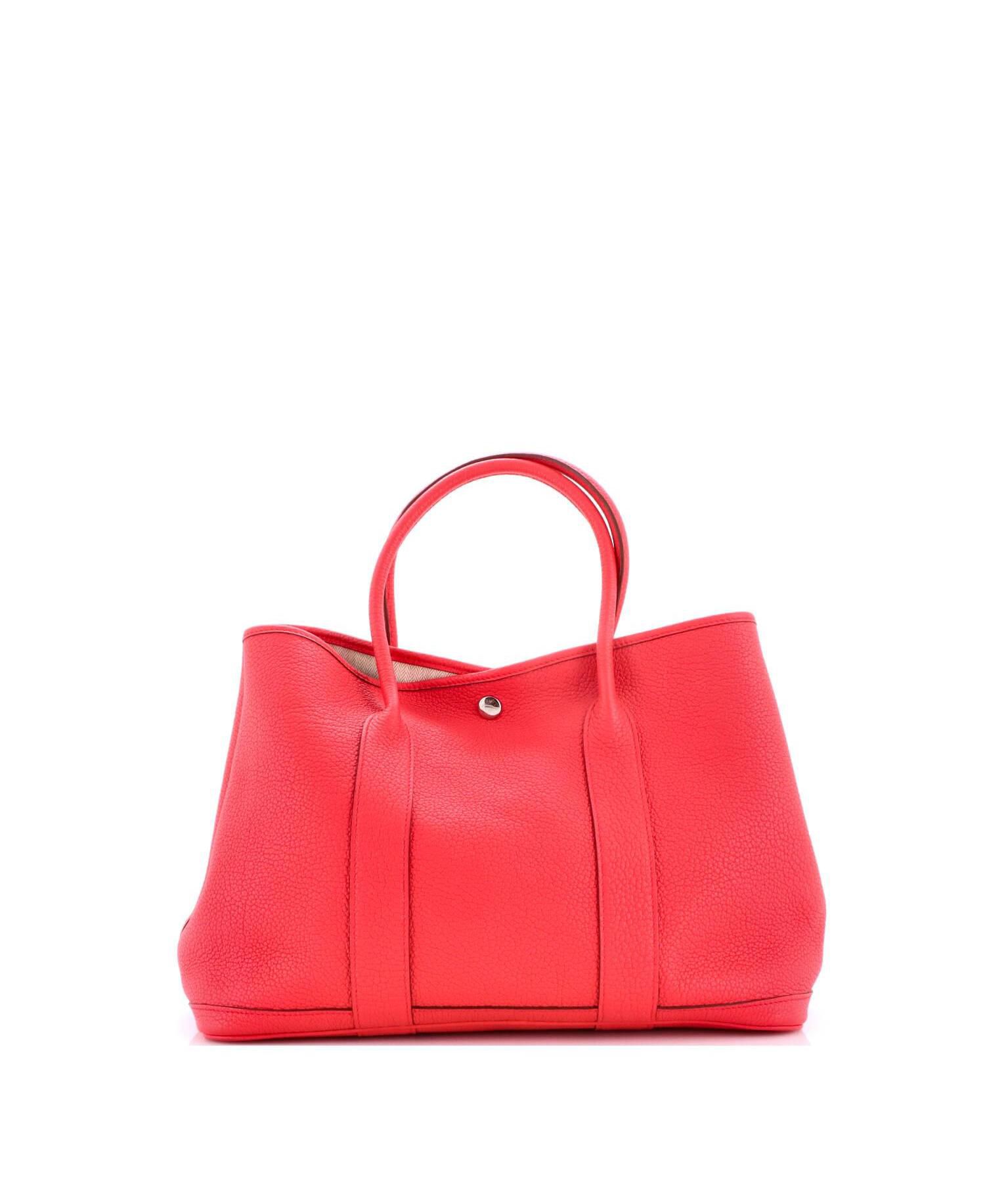 Pre-Owned Hermes 36 Garden Party Tote Leather