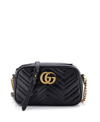 Small GG Marmont Shoulder Bag Matelasse Leather