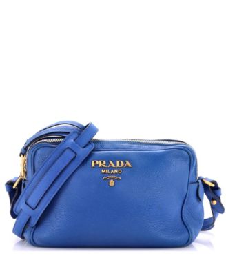 Medium Double Zip Camera Bag Vitello Phenix