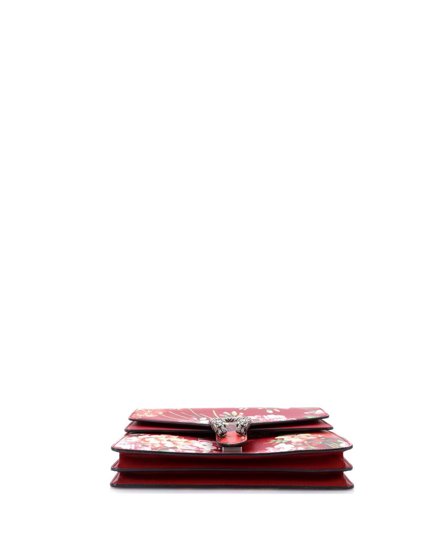Medium Dionysus Bag Blooms Print Leather