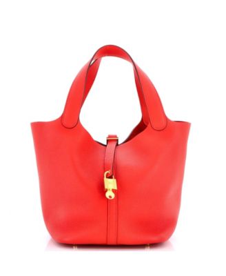 Pre-Owned Hermes MM Picotin Lock Bag Togo