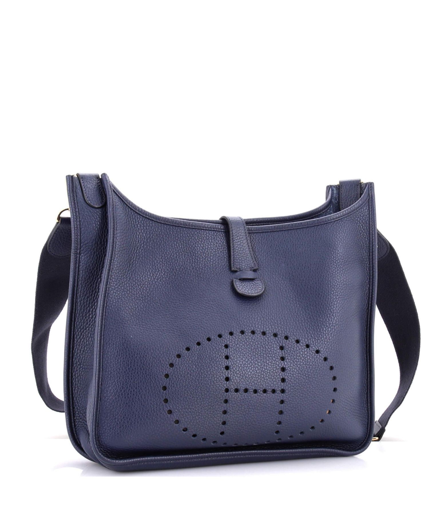 Pre-Owned Hermes GM Evelyne Bag Gen III Clemence