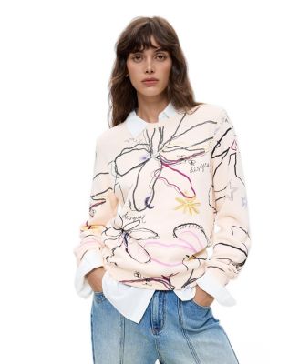 Women's Floral print sweatshirt