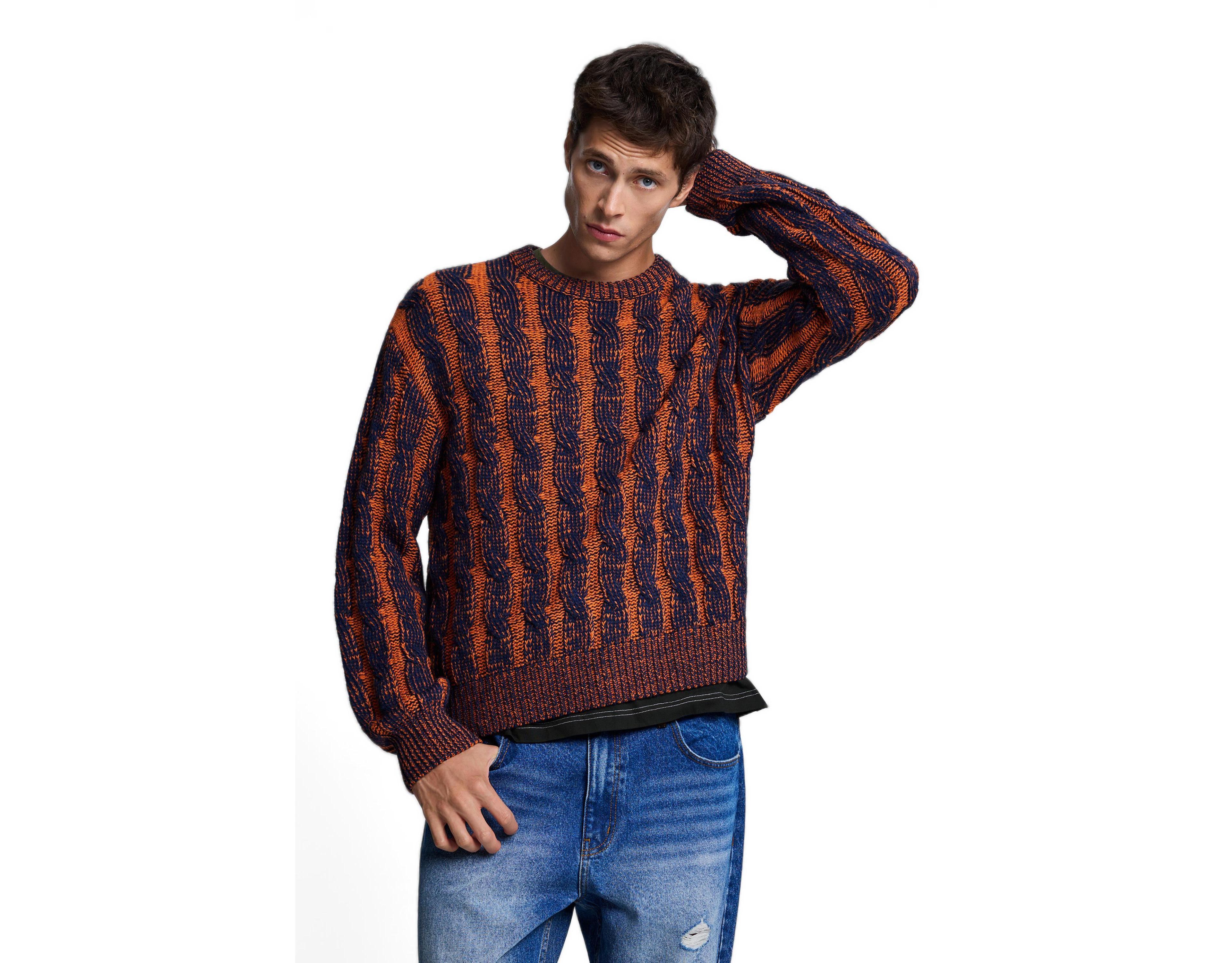 Desigual Men's Jacquard sweater