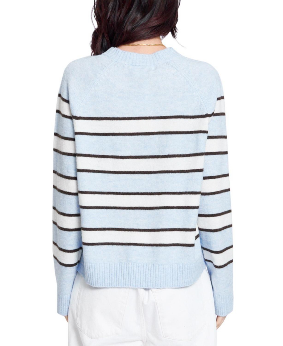 Central Park West Women's Isla Oversized Striped Sweater