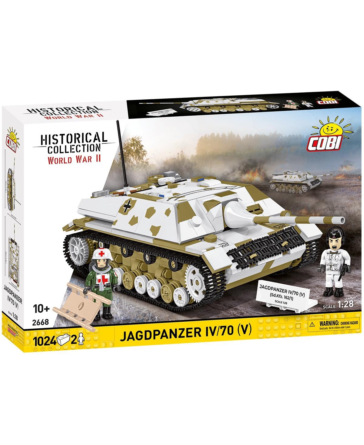 Cobi Historical Collection Wwii Jagdpanzer Iv/70 (V) (Sd.Kfz. 162/1) 1024-Piece Building Set, Ages 10+