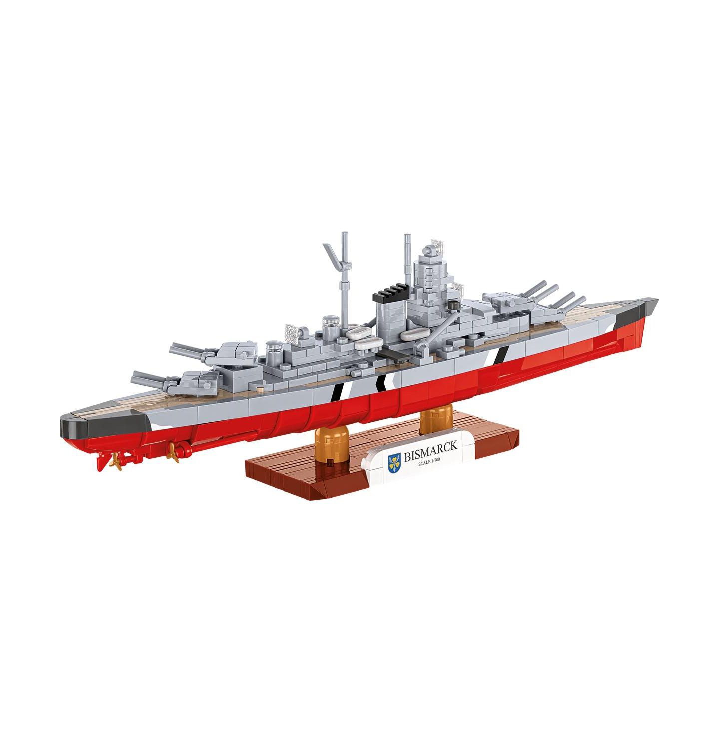 Детский конструктор COBI Wwii Battleship Bismarck 590-Piece Building Set, Ages 8+ — фото 5
