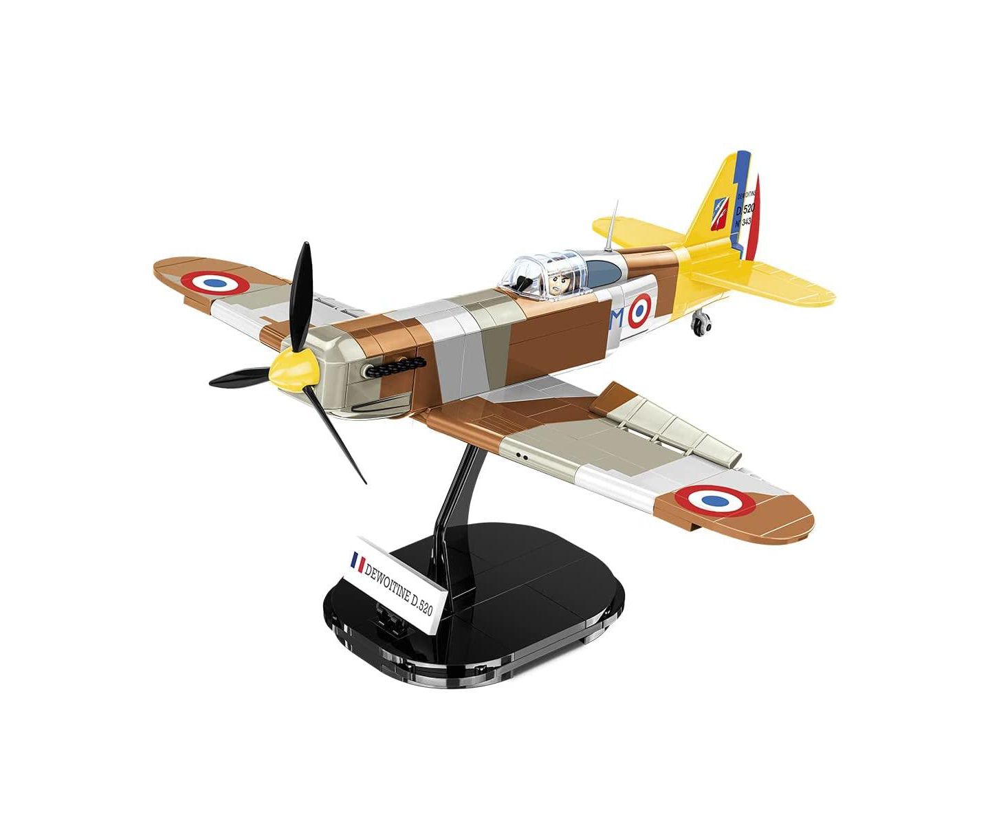 Детский конструктор COBI Wwii Dewoitine D.520 335-Piece Building Set, Ages 7+ — фото 1