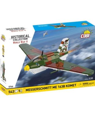 Historical Collection WWII Messerschmitt Me 163B Komet 543-Piece Building Set, Ages 9+