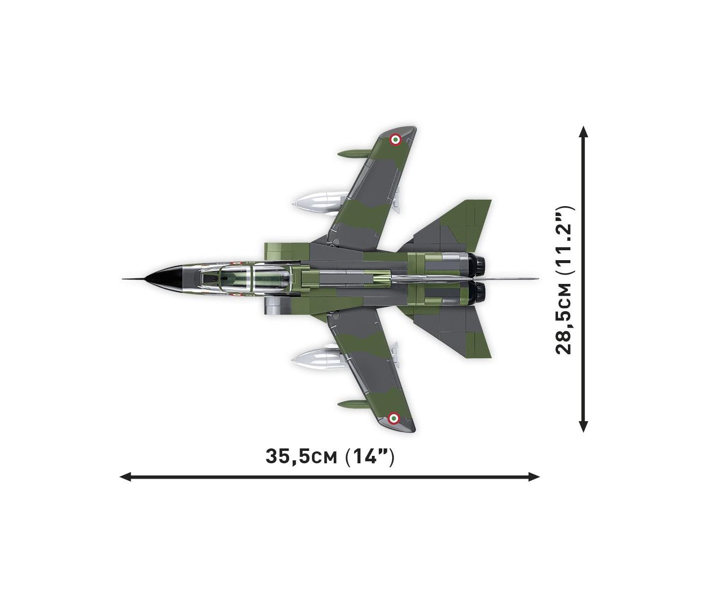 Детский конструктор COBI Armed Forces Panavia Tornado IDS 1:48 Scale 483-Piece Building Set, Ages 8+ — фото 5
