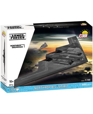 Armed Forces Northrop Grumman B-2 Spirit 1109-Piece Building Set, Ages 10+