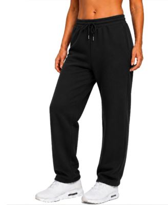 Women's Loose-Fit Heavyweight Open-Bottom Sweatpants