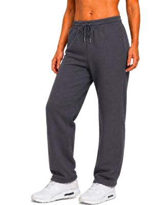 Women's Loose-Fit Heavyweight Open-Bottom Sweatpants