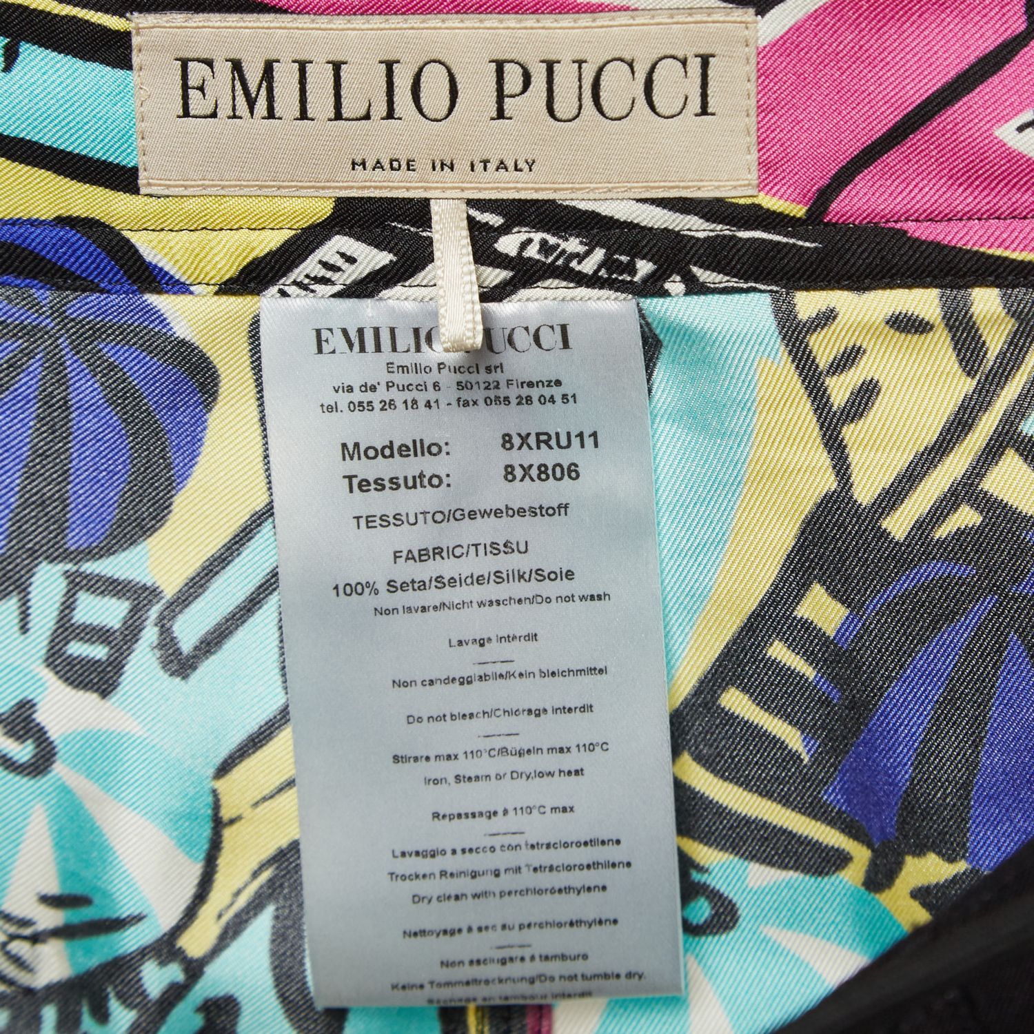 Women's Printed Silk Mid-Rise Shorts, 7" Inseam